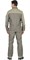 Костюм СИРИУС-Вест-Ворк куртка дл., брюки т.оливковый со св.оливковым пл. 275 г/кв.м - фото 15250