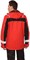 Куртка СИРИУС-СИДНЕЙ красная с черным и СОП - фото 15370