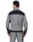 Куртка СИРИУС-ПЕКИН серый с черным пл. 275 г/кв.м - фото 15471