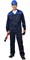 Костюм СИРИУС-АСПЕКТ/СТАНДАРТ куртка, брюки т.синий с васильковым - фото 15609