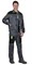 Костюм СИРИУС-ФАВОРИТ куртка, п/к т.серый с черным - фото 15841