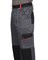 Костюм СИРИУС-ПОЛИНОМ куртка и брюки, т.серый с черным со св.серым и красным, СОП - фото 15888