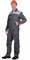 Костюм СИРИУС-ФАВОРИТ куртка, брюки т.серый со св.серым - фото 16074