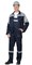 Костюм СИРИУС-ЛЕГИОНЕР куртка, п/к синий с серым СОП 50 мм - фото 16084
