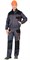 Куртка СИРИУС-МАНХЕТТЕН т.серый с оранж. и черным тк. стрейч пл. 250 г/кв.м - фото 16179