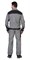 Костюм СИРИУС-ПЕКИН куртка кор., брюки серый с черным пл. 275 г/кв.м - фото 16238