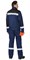 Куртка СИРИУС-БОСТОН т.синяя с васильковой и черной отделкой - фото 16405