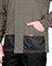 Куртка СИРИУС-МАНХЕТТЕН оливковый с оранжевым и чер. тк. мех. стрейч пл 260 г/кв.м - фото 16449