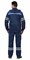 Костюм СИРИУС-ЛИДЕР куртка, п/к т.синий с васильком и молочным, СОП - фото 16601
