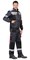 Костюм СИРИУС-ПОЛИНОМ куртка, п/к т.серый со св.серым, черным, красным и СОП 50мм - фото 16665