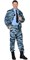 Костюм СИРИУС-ФРЕГАТ куртка, брюки (тк. Грета 210) КМФ Серый вихрь - фото 17202