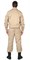 Костюм СИРИУС-ФРЕГАТ куртка, брюки (тк. Грета 210) песочный - фото 17255