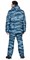 Костюм СИРИУС-БЕЗОПАСНОСТЬ зимний: куртка, п/комб. КМФ серый вихрь - фото 17265