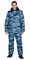 Костюм СИРИУС-БЕЗОПАСНОСТЬ зимний: куртка, п/комб. КМФ серый вихрь - фото 17266