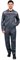 Костюм Фаворит-1 (тк.Смесовая,210) брюки, т.серый/серый - фото 18226
