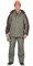 Костюм СИРИУС-КОБАЛЬТ куртка, брюки оливковый с темно-коричневым - фото 21885
