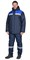 Костюм СИРИУС-РОСТ-НОРД куртка, п/к, т-синий с васильковым тк.Оксфорд - фото 22025