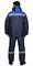 Костюм СИРИУС-РОСТ-НОРД куртка, п/к, т-синий с васильковым тк.Оксфорд - фото 22026