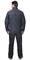 Куртка СИРИУС-ПРАГА-ЛЮКС сине-серая (подкладка бежевый флис) - фото 22182