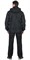 Куртка СИРИУС-ПРАГА-Люкс удлиненная с капюшоном, черный - фото 22410
