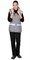 Жилет СИРИУС-ЕВРОНИКА утепленный серый с капюшоном с флисовой подкладкой - фото 22414