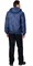 Куртка СИРИУС-ПРАГА-ЛЮКС короткая с капюшоном, темно-синяя - фото 22984
