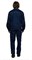 Костюм мужской "Профессионал 1" синий/бежевый (куртка и брюки) - фото 23796