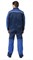 Костюм мужской "Бригадир 2" василёк/синий (куртка и полукомбинезон) - фото 23852