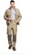 Костюм мужской "Suomi" бежевый/олива премиум для ИТР (куртка и брюки) - фото 24004