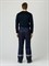 Костюм Нембус-1 СОП (тк.Смесовая,220) брюки, т.синий/серый - фото 24646