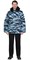Куртка СИРИУС-БЕЗОПАСНОСТЬ зимняя удлиненная КМФ Серый вихрь - фото 24753