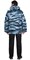 Куртка СИРИУС-БЕЗОПАСНОСТЬ зимняя удлиненная КМФ Серый вихрь - фото 24754