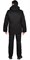 Куртка СИРИУС-БЕЗОПАСНОСТЬ зимняя удлиненная, черная - фото 24820