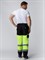 Костюм дорожник Сигнал-1 (тк.Балтекс,210) брюки, лимонный/черный - фото 26538