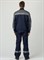 Костюм Нембус-1 СОП (тк.Смесовая,220) брюки, т.синий/серый - фото 26661