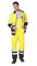 Костюм мужской летний "Спектр 2М" жёлтый/чёрный (куртка и полукомбинезон) - фото 27597