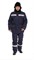 Костюм мужской утеплённый "Мастерок 2 Ультра" тёмно-синий с ветрозащитной маской - фото 27740