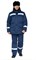 Костюм мужской утеплённый "Мастерок 2 Ультра СОП" синий с ветрозащитной маской - фото 27758