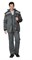 Костюм мужской утеплённый "Фаворит" тёмно-серый/светло-серый (куртка и полукомбинезон) - фото 27809