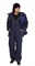 Костюм мужской утеплённый "Буря" синий (куртка и полукомбинезон) - фото 27888