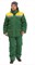 Костюм мужской утеплённый "Буря" зелёный (куртка и полукомбинезон) - фото 27893