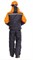 Костюм мужской утеплённый "Стимул" синий/оранжевый (куртка и полукомбинезон) - фото 27924