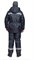 Костюм мужской утеплённый "Мастер 2" тёмно-синий (куртка и полукомбинезон) - фото 27941