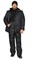Костюм мужской утеплённый "Викинг" чёрный (куртка и брюки) - фото 28050