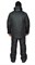 Костюм мужской утеплённый "Викинг" чёрный (куртка и брюки) - фото 28053