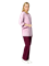 Костюм женский Вояж (тк.ТиСи), бордовый/розовый - фото 29229