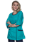 Женский костюм Вояж (ткань ТиСи), светло бирюзовый/темно синий - фото 29236