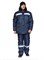 Костюм мужской утеплённый "Мастер 1" синий (куртка и брюки) - фото 32551