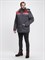 Куртка зимняя Бригада NEW (тк.Смесовая,210), т.серый/красный - фото 36027