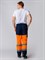 Костюм дорожник Сигнал-1 (тк.Балтекс,210) брюки, оранжевый/т.синий - фото 36398